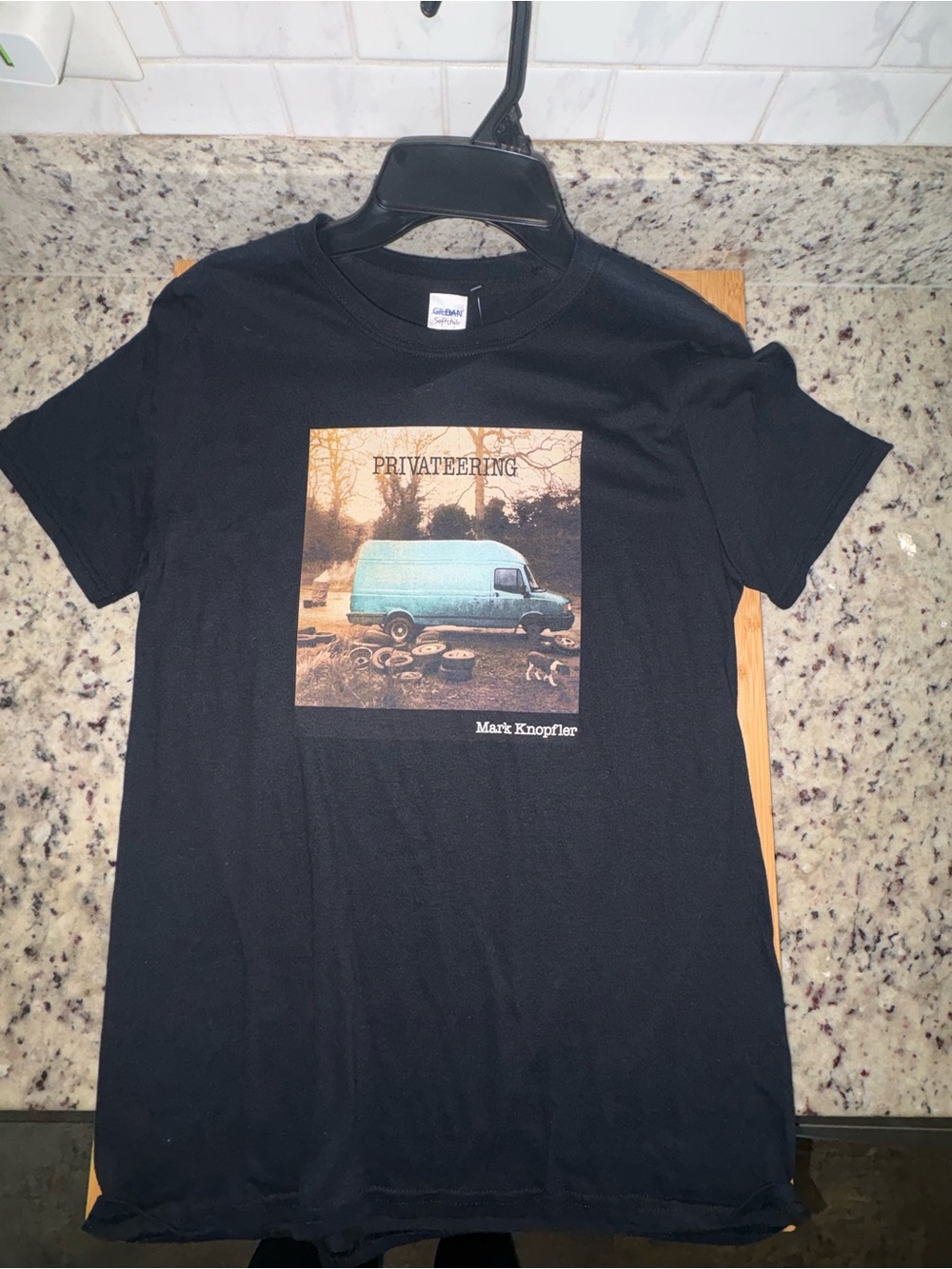 Mark Knopfler Privateering 2013 US tour tee shirt dire straits size small nwt